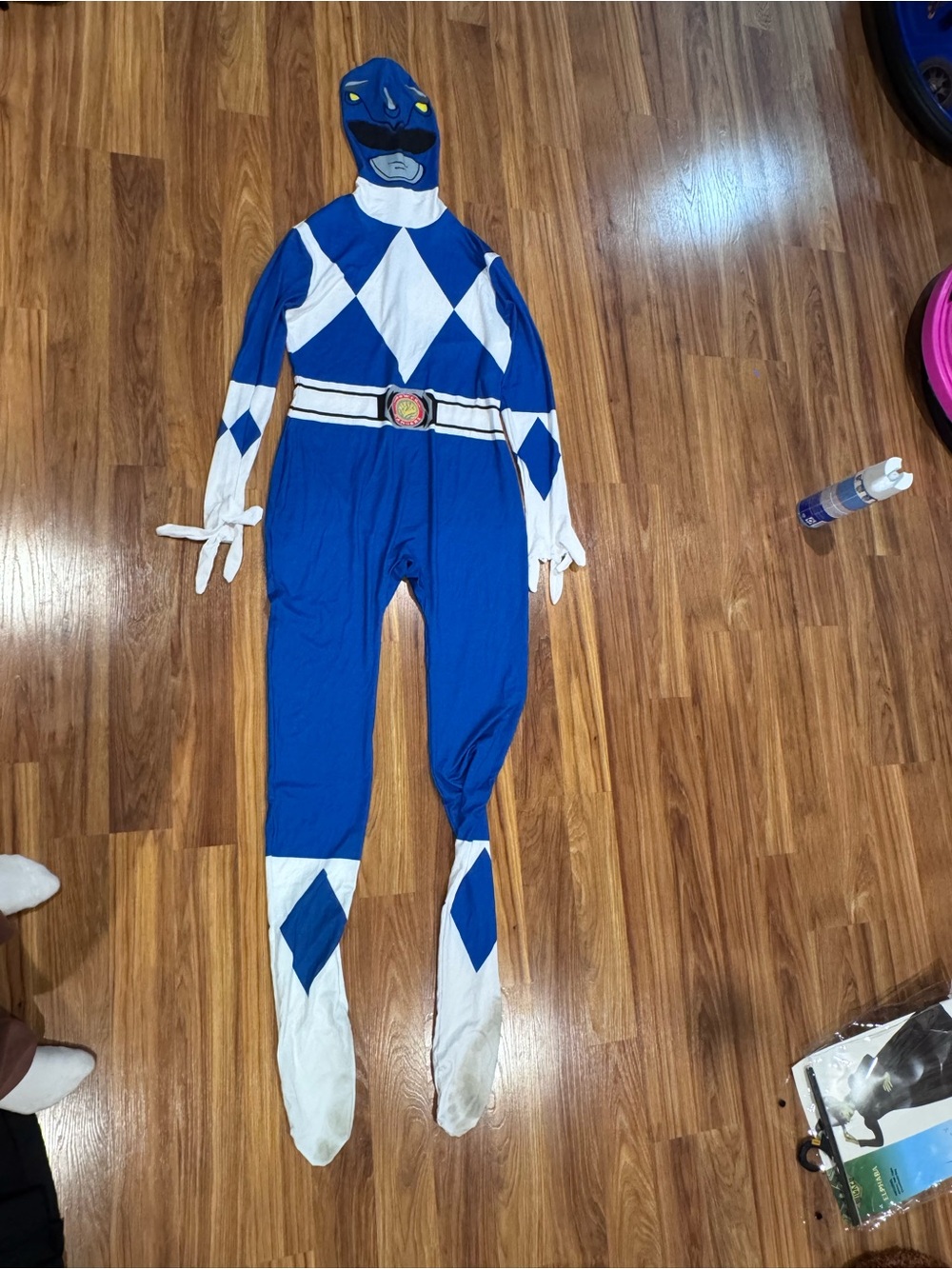 Adult Blue Power Ranger Costume - XXL